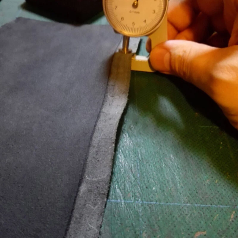 Máquina de esquivar de borde artesanal de cuero divisor de cuero herramienta de pelado hágalo usted mismo 809BP Foto 2 de 4