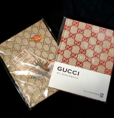 GUCCI トラデザインノート 2 notebooks Novelty Notebook NEW Journal GUCCI | eBay