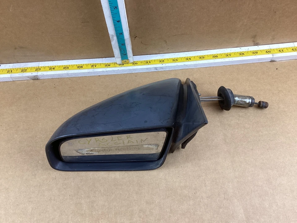 Conjunto de espejo retrovisor de puerta delantero izquierdo Plymouth Acclaim 1989-1995 Foto 2 de 4