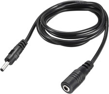 Power Extension Cable 4.92Ft 1.5M 1.35Mm X 3.5Mm for Adapter Cord