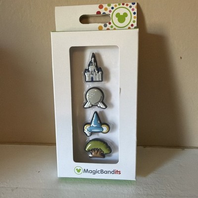 Disney Magic BandITS 4 Pack Accessory Set Disney Parks Themed NEW