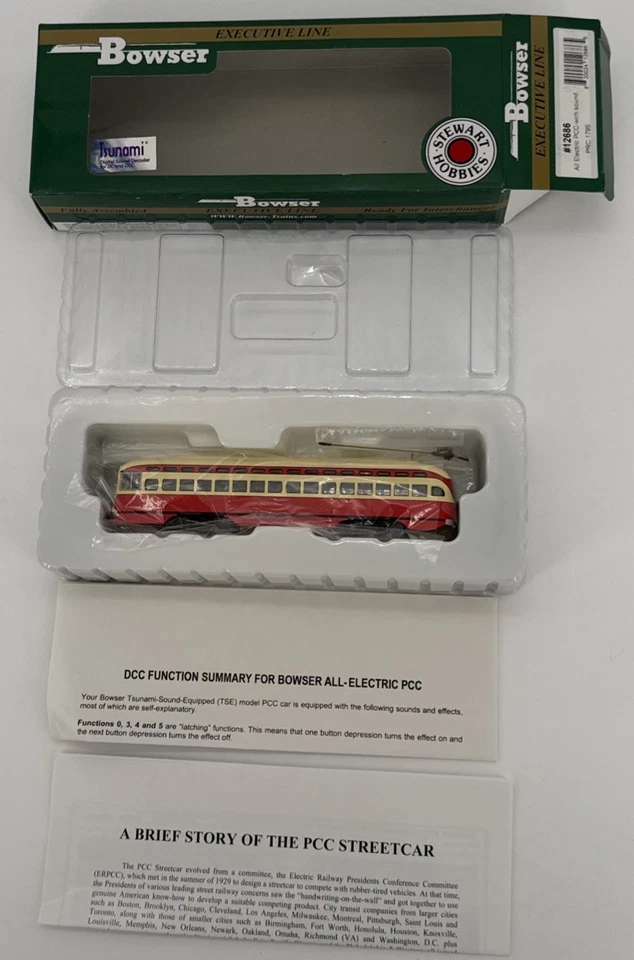 Bowser Executive Line 12686 Boston All Electric PCC #1795 Tsunami Sound & DCC - Image 3 of 4