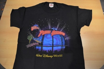 RARITÄT 1990er Jahre Planet Hollywood Walt Disney World T-Shirt Medium M ORIGINL