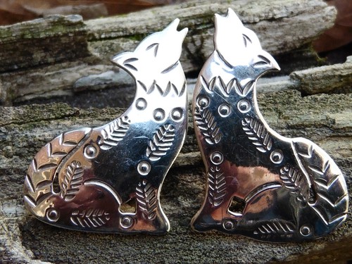 Taxco S.S. 925 Howling Wolves