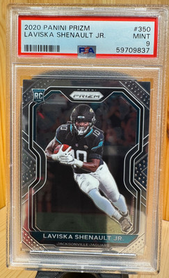 Laviska Shenault Jr. - NFL Jaguars 2020 Panini Prizm - #350 Rookie - PSA 9 Mint