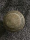 Vintage Brass Cabinet Drawer Pull Knobs Set of 3 Round Farmhouse Style Furniture — photo 8