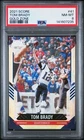 2021 PANINI SCORE 41 TOM BRADY GOLD ZONE /50 PSA 8