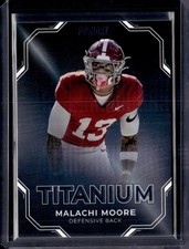 2025 Pulse Foundry #TI-MM Malachi Moore Titanium Blue 35/35