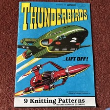 Thunderbirds Intarsia Knitting Pattern Gary Kennedy. 9 Patterns.