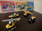 Vintage (1990) LEGO Classic Town - Stunt Club - Lot Of All 4 Complete Sets!!!
