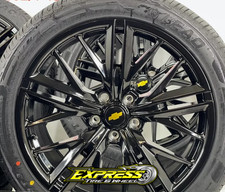 20x10 20x11 Camaro Zl1 Gloss Black Wheels Staggered Rim Tires Chevy 1le Ss 5x120
