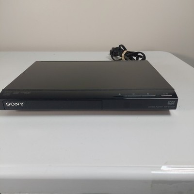 Sony DVD Player Black DVP-SR10P Ultra Slim Opened Box MP3 CD w/ Remote