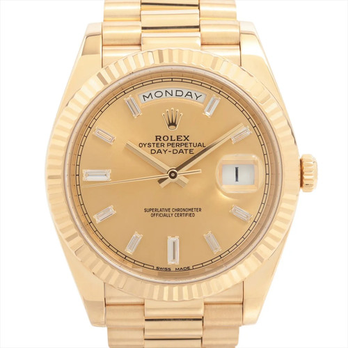 Rolex Day-Date 40 228238A YG YG AT Champagne-Face