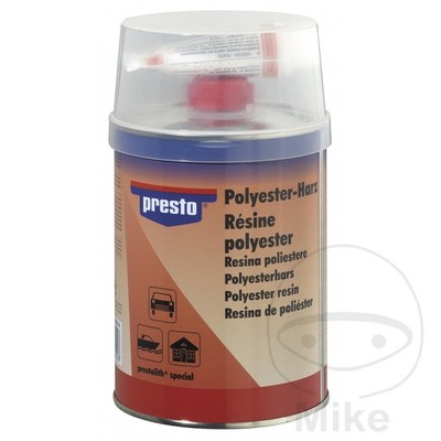 Presto polyester resin with hardener 1000 gr
