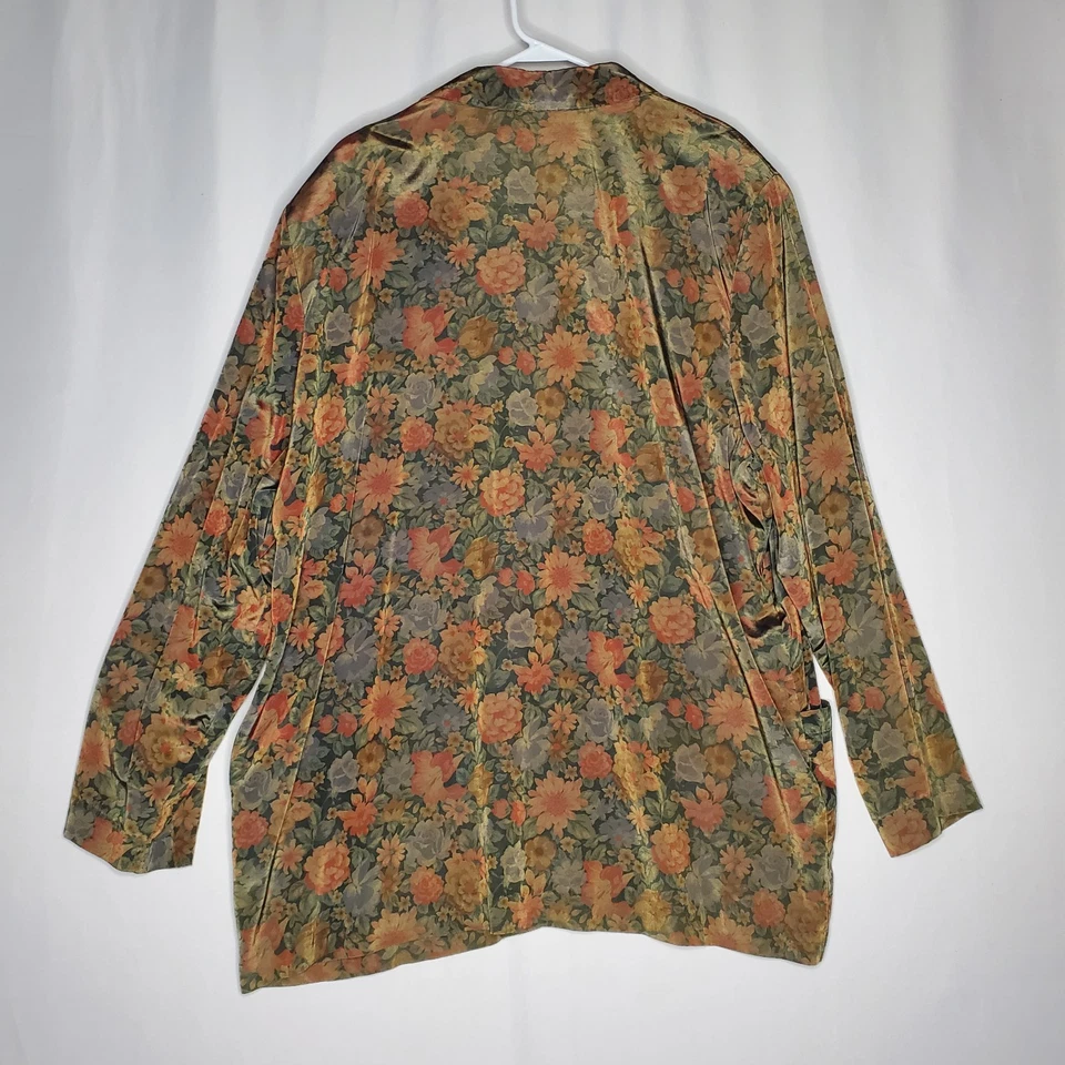 Blazer Venezia Floral Mujer 22/24 Brillante Romántico Grunge Años 90 De Colección Cottage Fairy  Foto 2 de 4