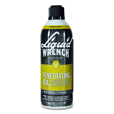 Penetrating Oil, 11 oz, Aerosol Can Pack of 12 B'LASTER LIQUID WRENCH L112