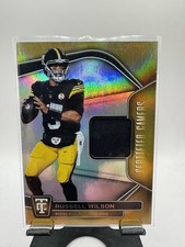 Russell Wilson 2024 Panini Totally Certified  #CG-RWN Certified Gamers Mem Card