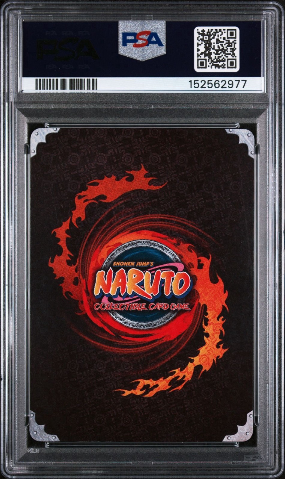 2008 NARUTO CCG S10 THE FIRST HOKAGE 1ST EDITION #N368 PSA 8 (ROOKIE) view 2