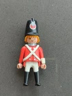 Playmobil Geobra English  Redcoat Soldier  Revolution Figure Vintage 1990 H117