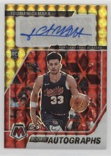 2023-24 Panini Mosaic Rookie Choice Prizm Toumani Camara #RA-CAM Auto ux8