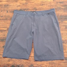 Travis Mathew Bermuda Performance Stretch Golf Shorts Men's 38 Blue