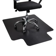 Office Chair Mat for Hardwood Floors, Under Desk Floor Protector, Rolling, PV...