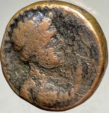 Ancient Kushan Empire Soter Megas Coin Indo-Greek 80-90AD Tetradrachm Vima Takto