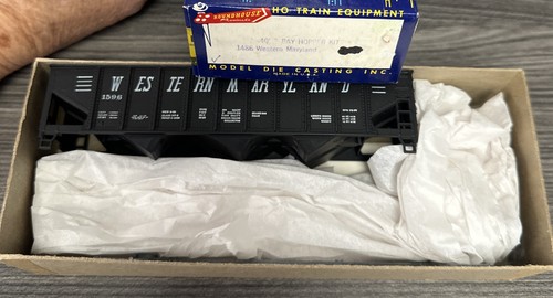 Kit Roundhouse HO #1486 40’ 3 bahías tolva Western Maryland nuevo en caja 1:87 | Zustand: New