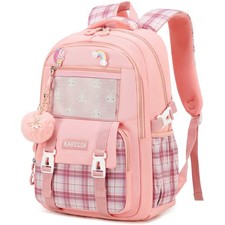 Girls Backpack 15.6 Inch Laptop School Bag Cute Kids Elementary College Backp...