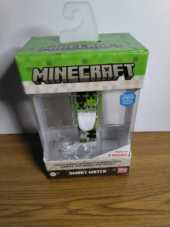 Reloj inteligente interactivo con pantalla táctil Minecraft con cámara, divertidos juegos nuevo  Foto 2 de 4