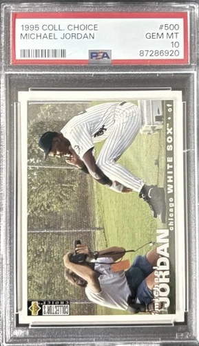 1995 Upper Deck Collector's Choice - Michael Jordan #500 PSA10