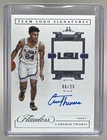 Cameron Thomas 2021 Panini Flawless Collegiate #TL-CTH Team Logo RC Auto /25