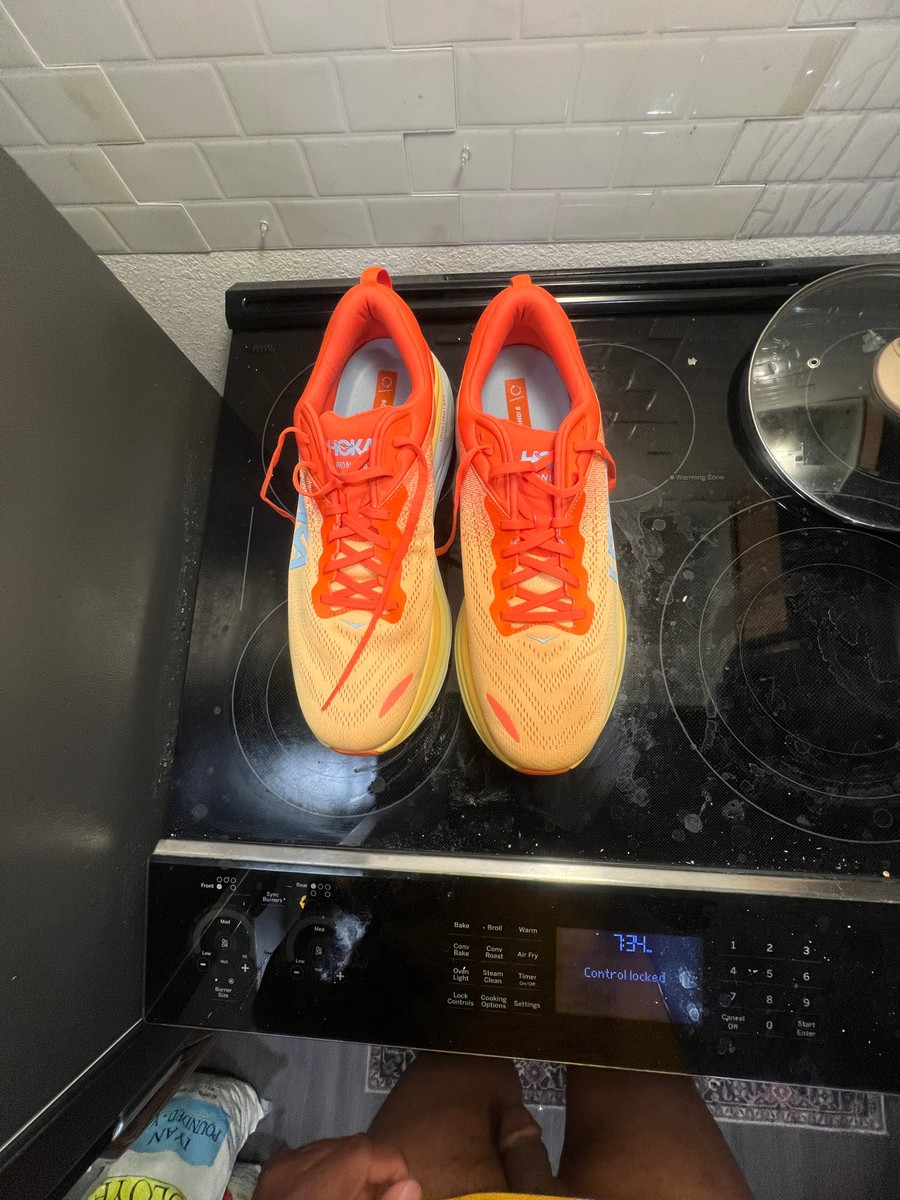 Hoka Clifton 9 Orange/Yellow