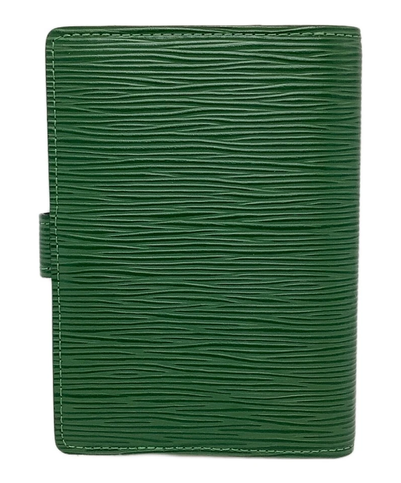 Подлинный Louis Vuitton повестки дня MM Epi ноутбука чехол R20044 мужчин/женщин зеленый - Изображение 2 из 4