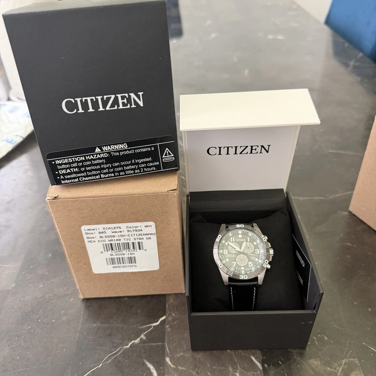 25+ Citizen Eco-Drive Diamond Accent Wristwatches for Men for sale