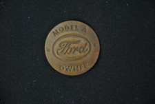 Vtg Ford Model A Owner Pin Brass 2326ks