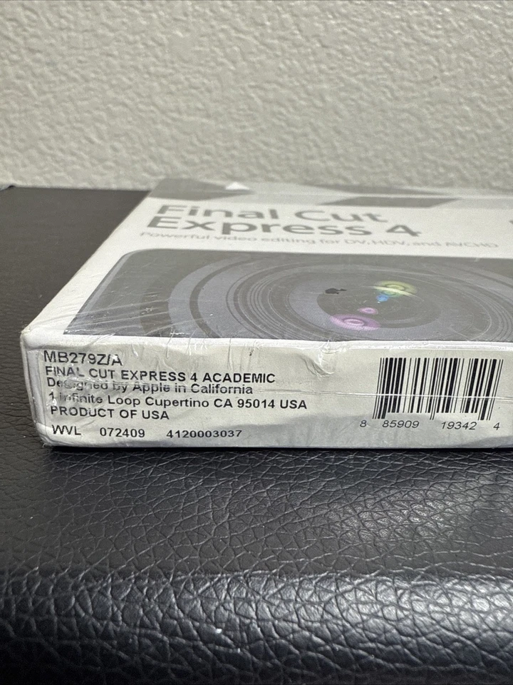 Apple Software Final Cut Express 4 Academic New in Box See Pictures - Image 4 of 4