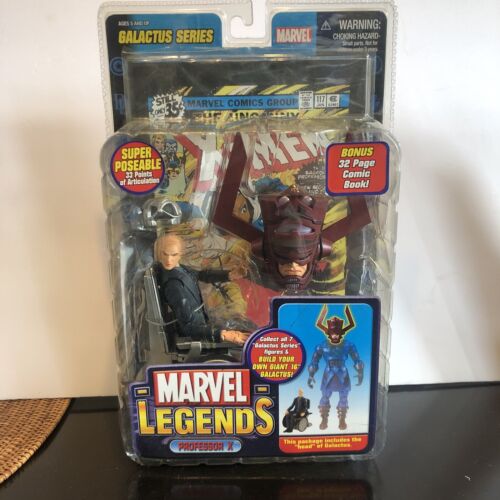 Figurine articulée Marvel Legends Galactus Series Professeur X BAF 2005 NEUVE SCELLÉE - Photo 1/3