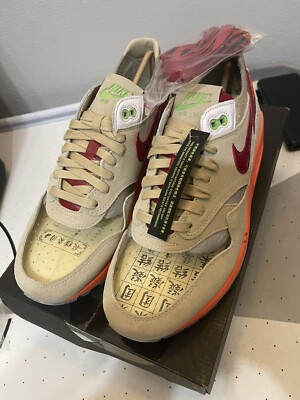 Size 10 - Nike Air Max 1 CLOT Kiss of Death 2021