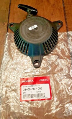 NEW Genuine HONDA Recoil Starter Assembly GXH50 GXV50 WX15 28400-ZM7-003 OEM