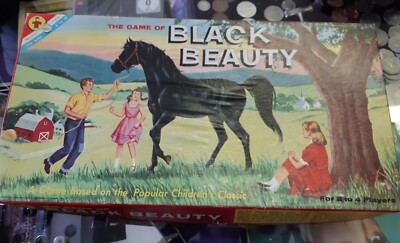 The Game Of Black  Beauty Transogram 1950s Rare 