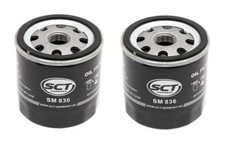 2 x SCT Germany Oil Filter Audi/Seat/Skoda/VW sm836