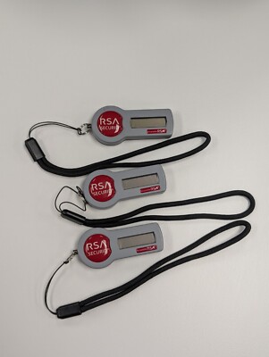 RSA SecurID 700 Hardware Tokens Expired - PACK of 3 [USA]