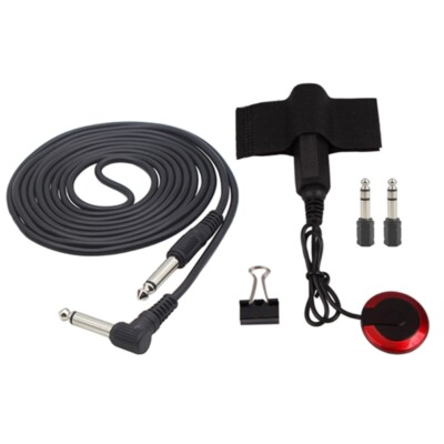 Guitar Passive Pickup Stable Microphone Pickup Transducer Self-Adhesive
