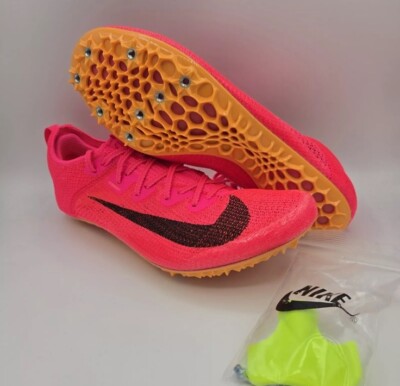 Nike Zoom Superfly Elite 2 Track Spikes Pink Orange CD4382-600 Size 8.5 NEW