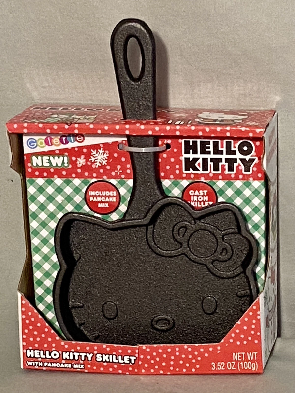 ORIGINAL Hello Kitty FACTORY SEALED Sanrio Cast Iron Skillet & Pancake Mix BNWT
Opens in a new windo