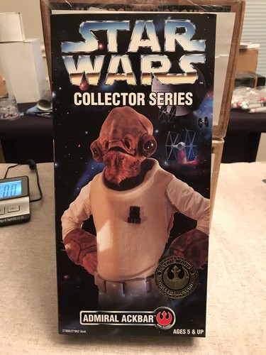 Star Wars Sammlerserie Admiral Ackbar 12"" handsigniert