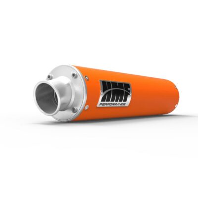 HMF Performance Orange Slip On Exhaust Brush End Cap Polaris Predator 03-07