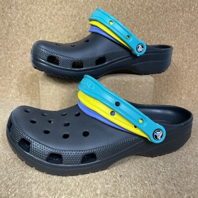 crocs classic triple strap clog