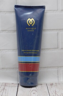MYSTIQUE EARTH Macro Moist Shampoo Marigold/Ratanjot 200ml BB 10/2022 NEW/Sealed